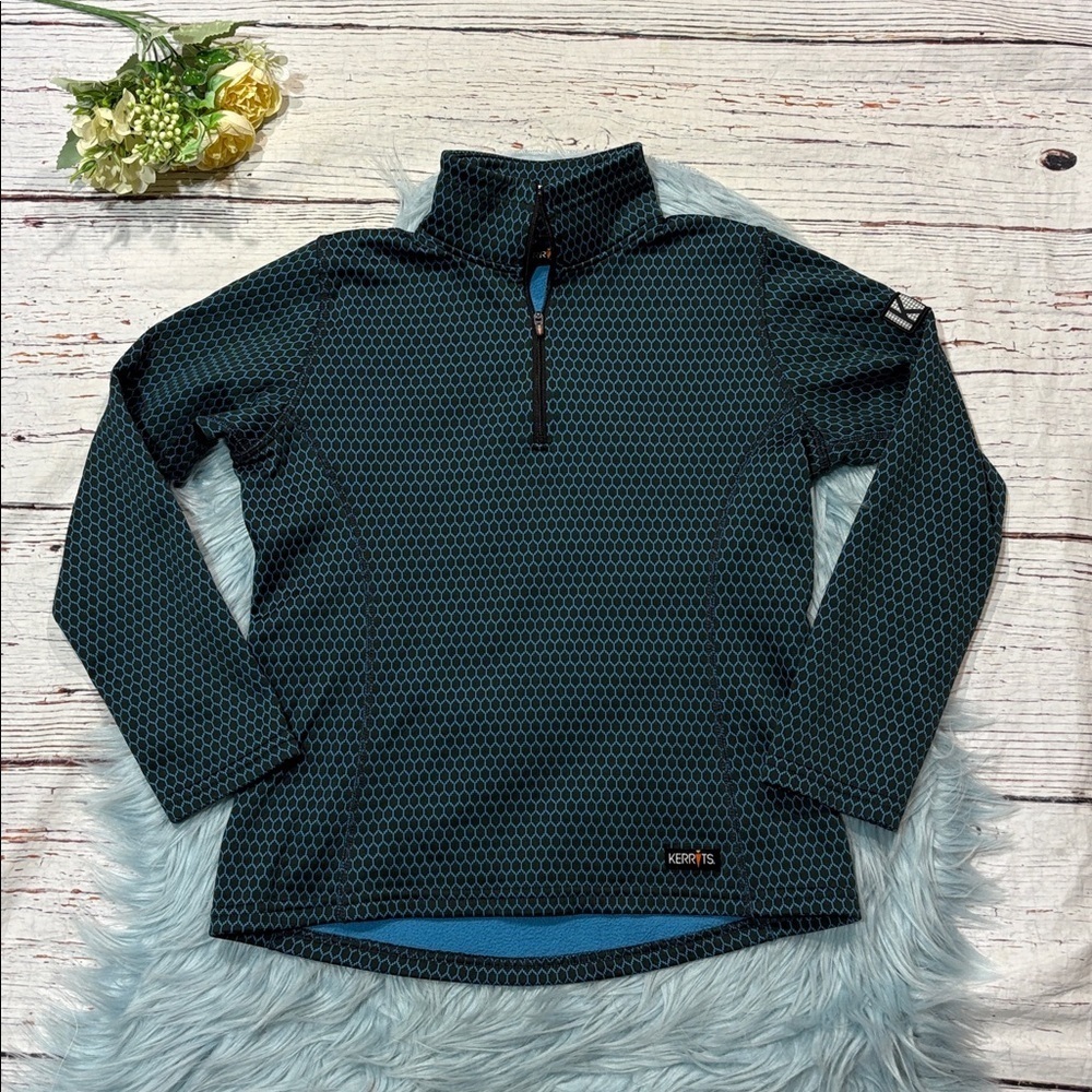 Kerrits Fleece 1/4 Zip Pull Over Equestrian Jacket Girls